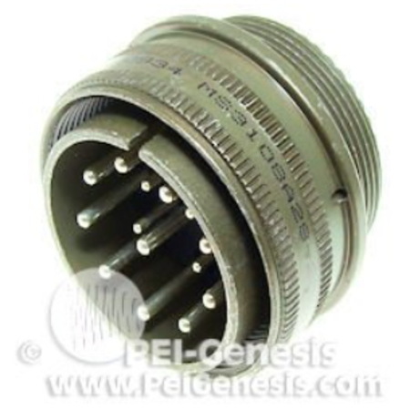 AMPHENOL AB 10C 1016 SKT PLUG 973108B1819S